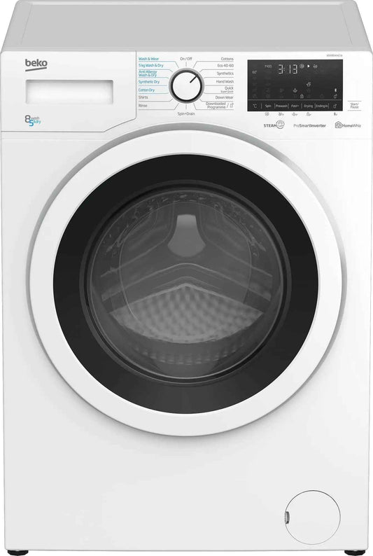 Beko WDER8540421W Washer Dryer
